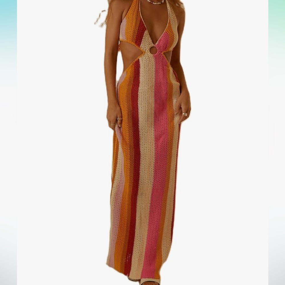 Halter Knit Dress